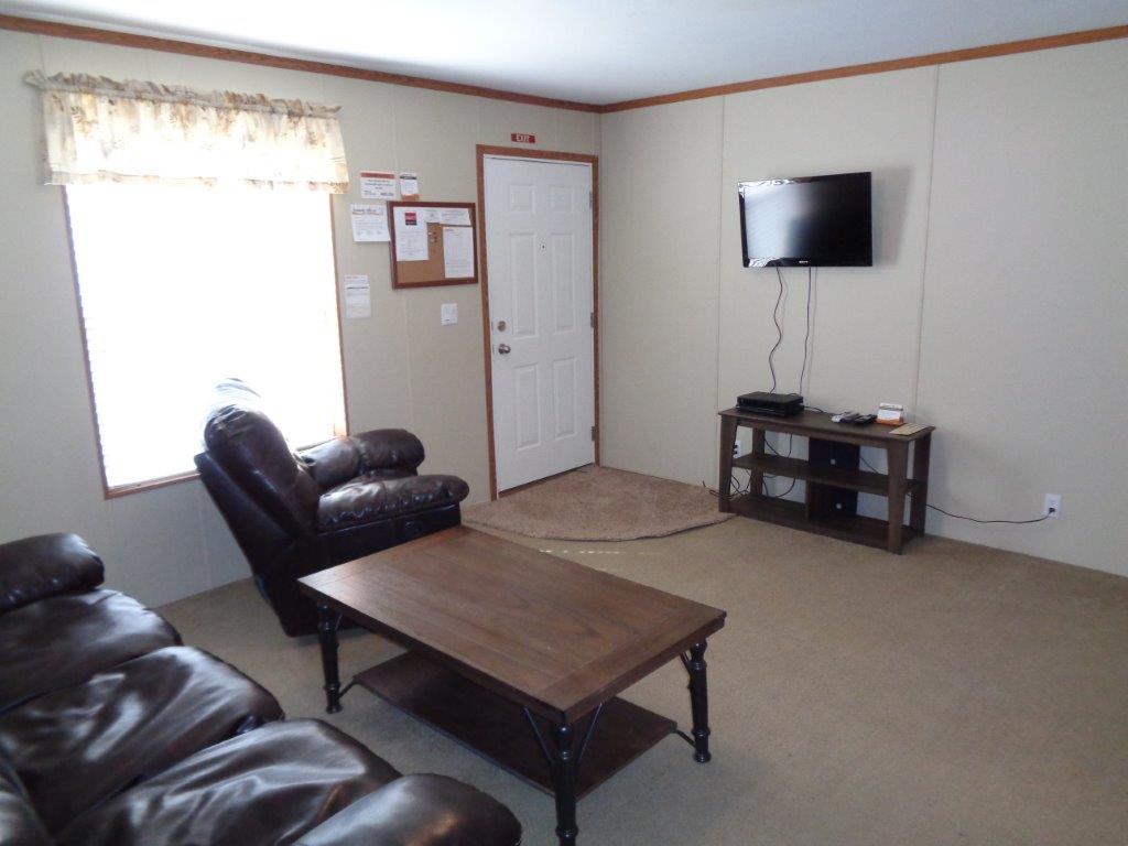 shared living room at Amber Hills